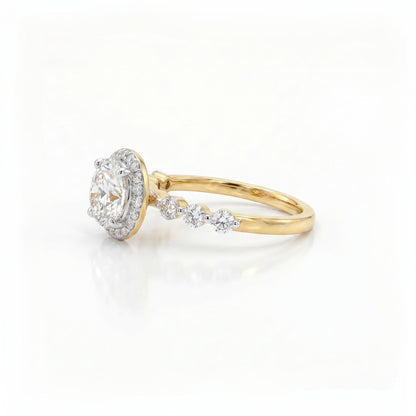 Xymera Radiance Solitaire Lab Grown Diamond Ring