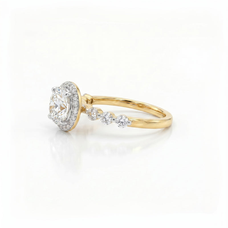 Xymera Radiance Solitaire Lab Grown Diamond Ring