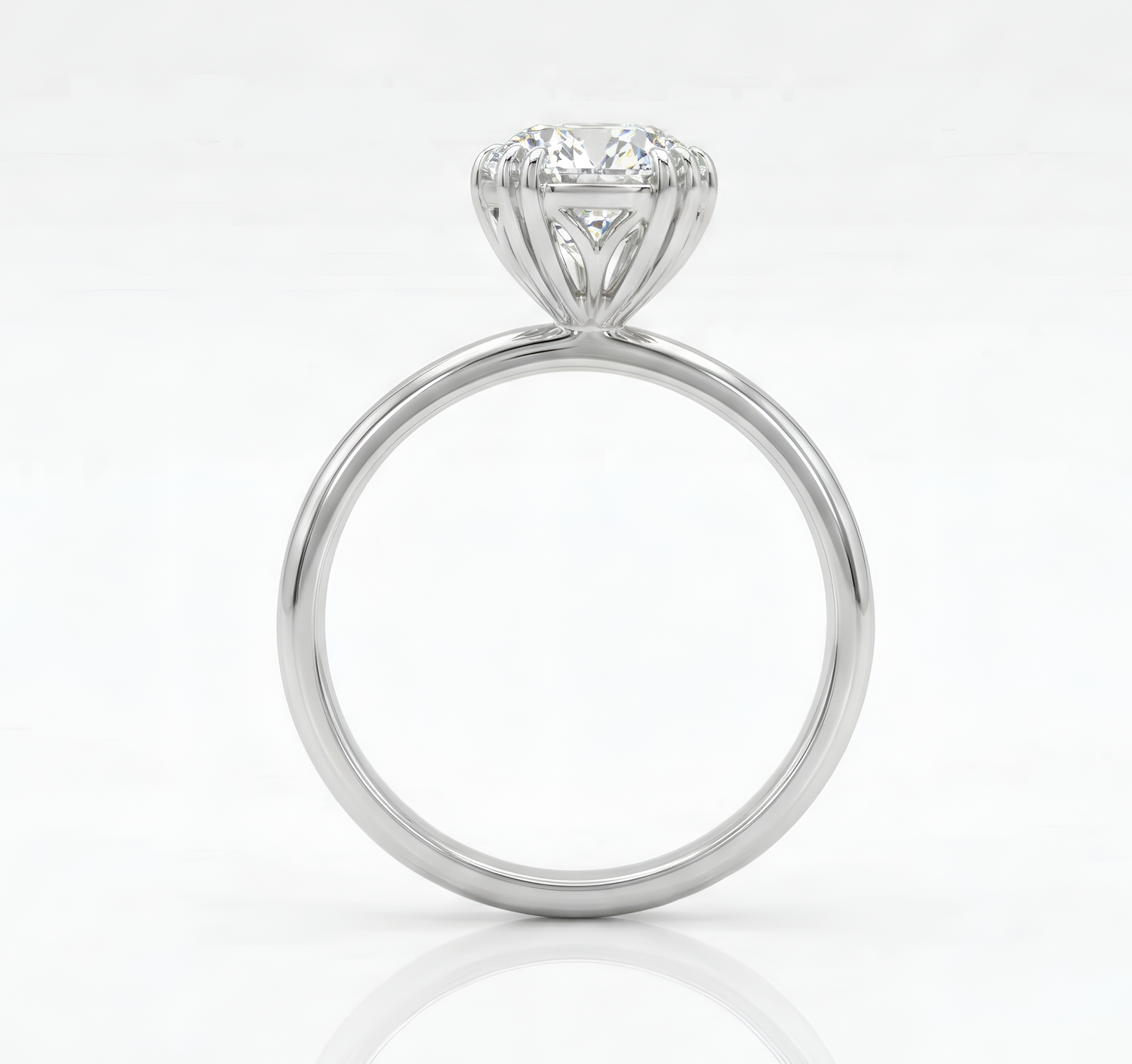 Clarity Point Solitaire Lab Grown Diamond Ring