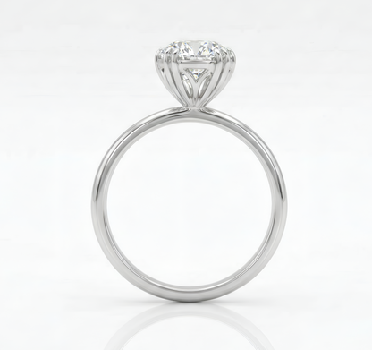 Clarity Point Solitaire Lab Grown Diamond Ring