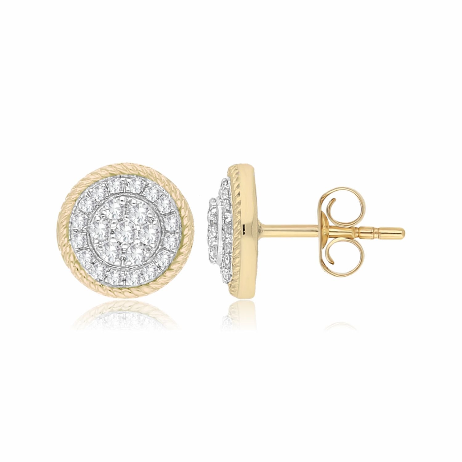 Radiant Harmony Lab Grown Diamond Earrings