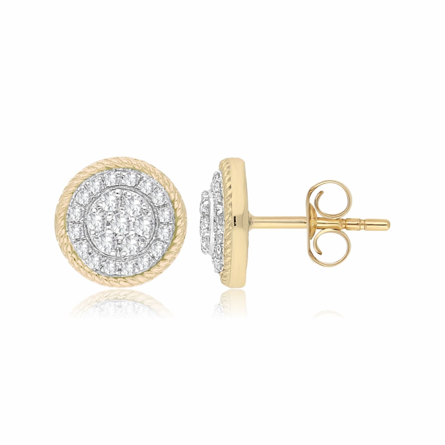 Radiant Harmony Lab Grown Diamond Earrings