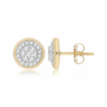 Radiant Harmony Lab Grown Diamond Earrings