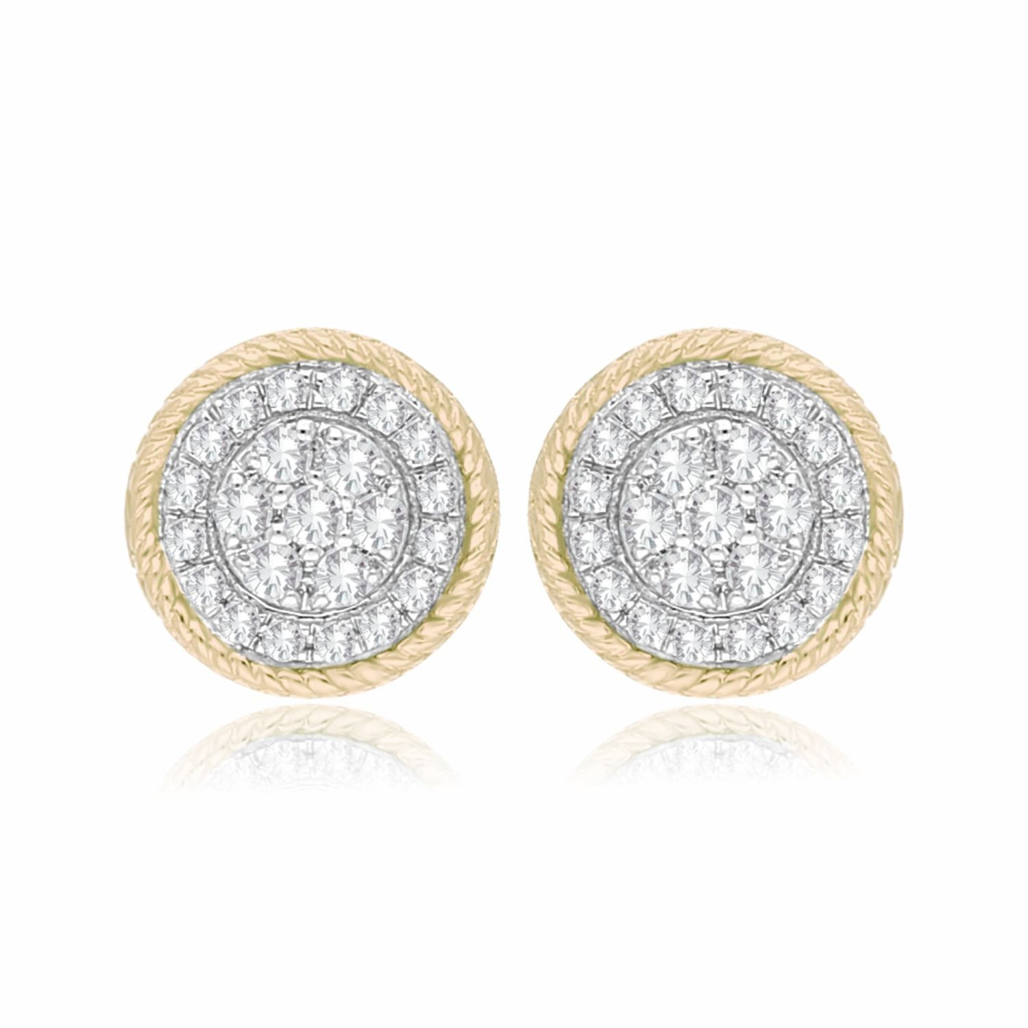 Radiant Harmony Lab Grown Diamond Earrings