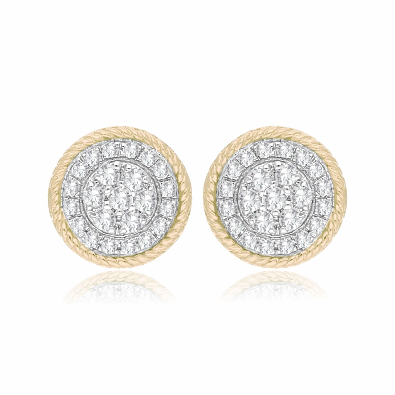 Radiant Harmony Lab Grown Diamond Earrings