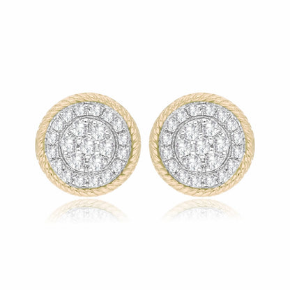 Radiant Harmony Lab Grown Diamond Earrings