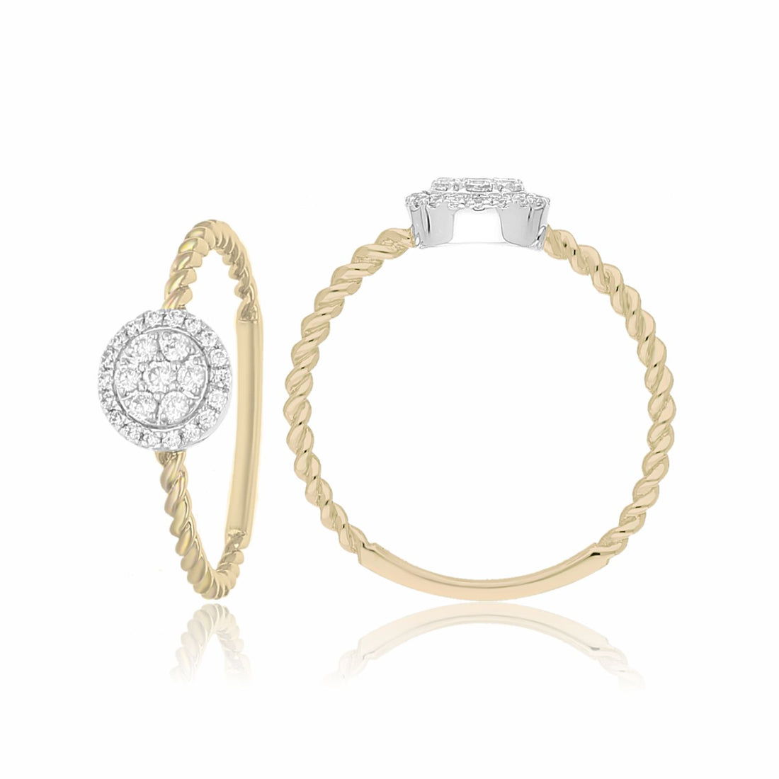 Radiant Halo Lab Grown Diamond Ring