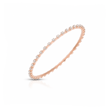 Ethereal Grace Lab Grown Diamond Bangle