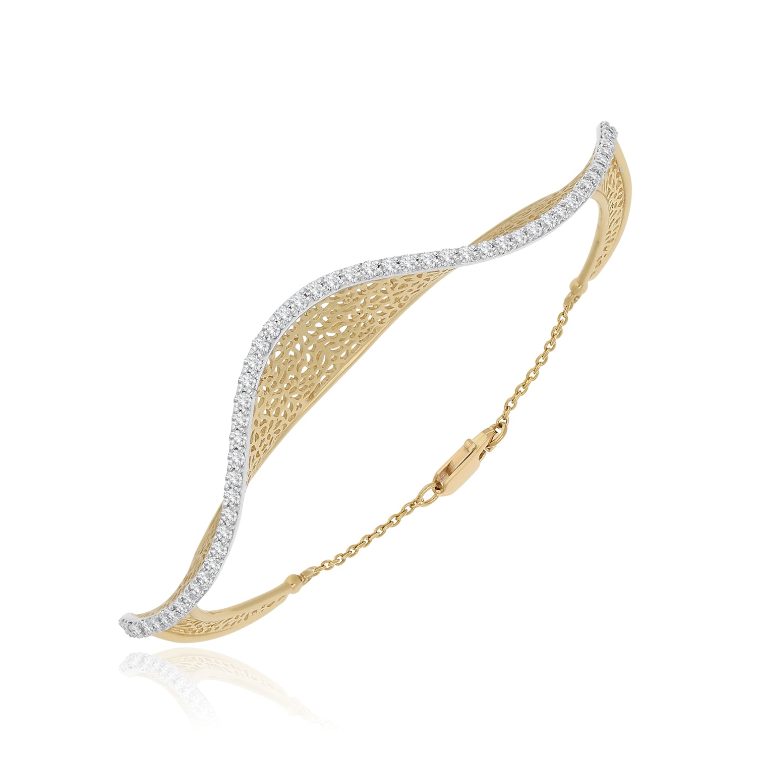 Glowstream Lab Grown Diamond Bangle