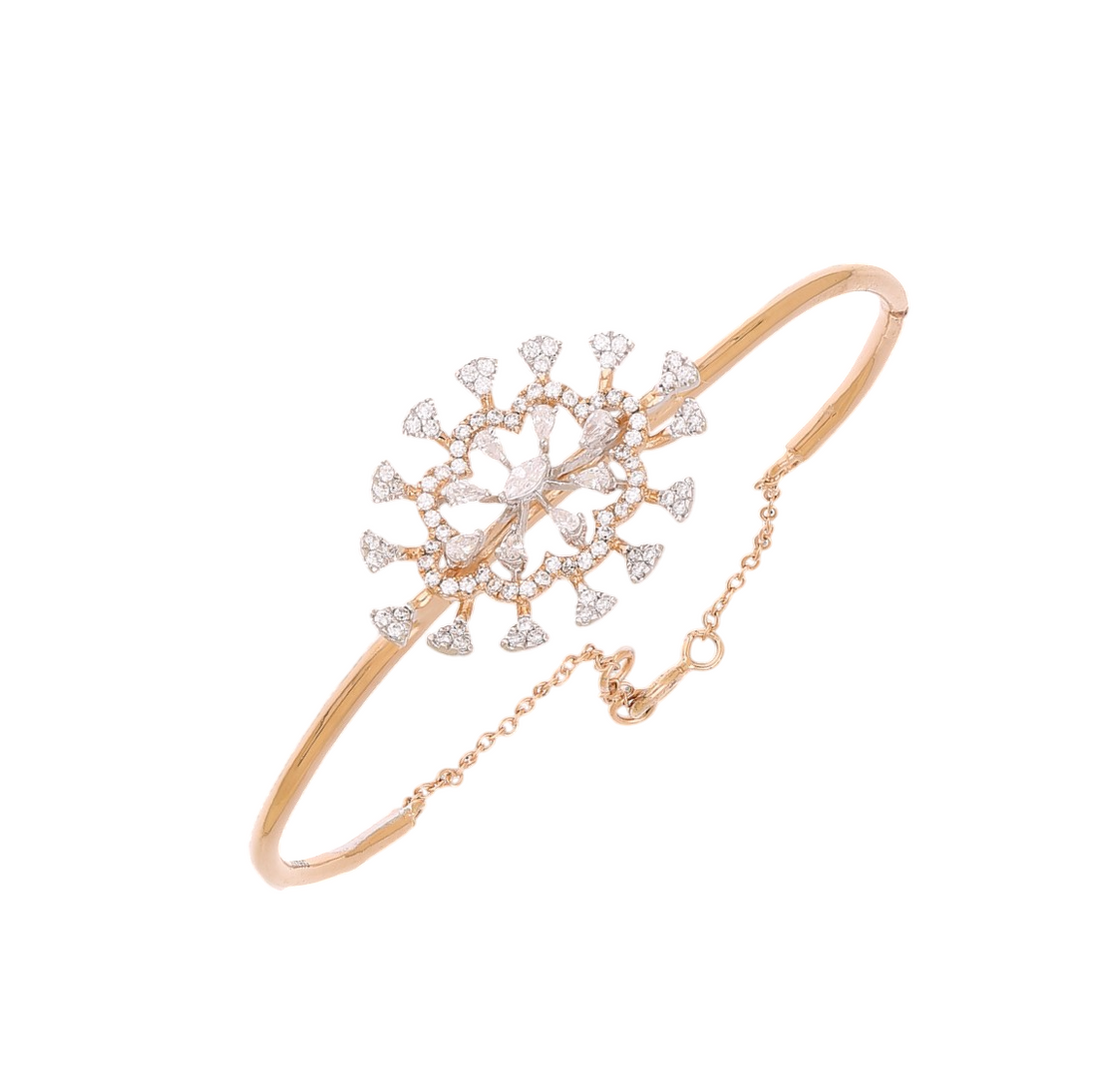 Iris Flare Lab Grown Diamond Bangle