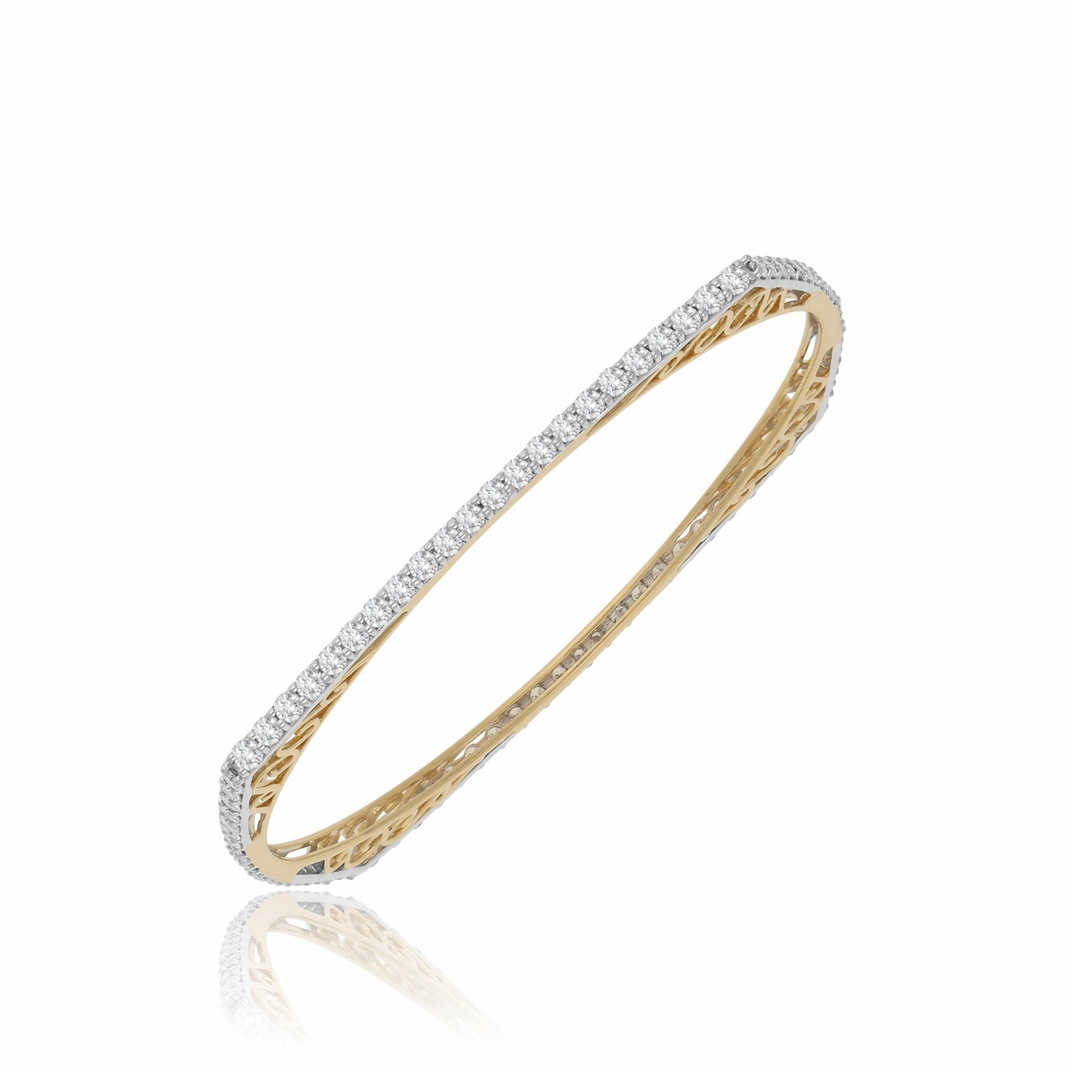 Classic Sheen Lab Grown Diamond Bangle