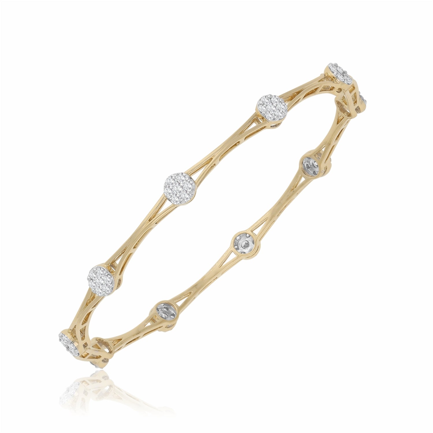 NovaNodes Lab Grown Diamond Bangle