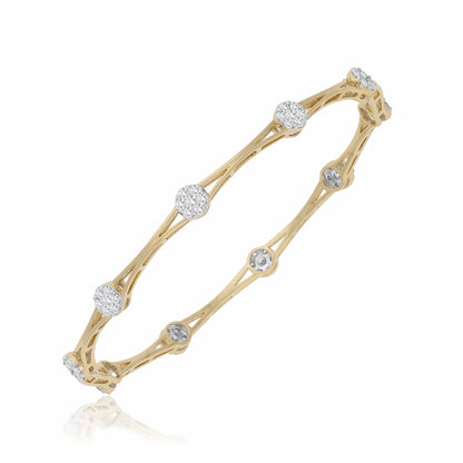 NovaNodes Lab Grown Diamond Bangle