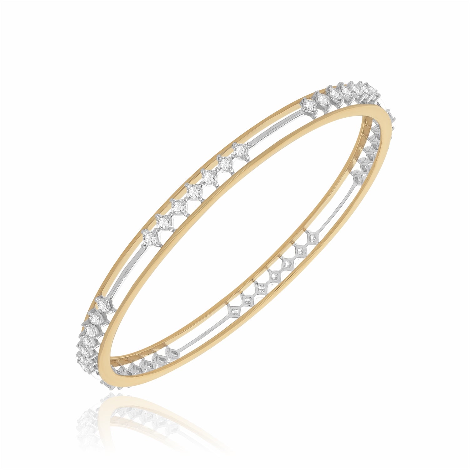 StellarTrace Lab Grown Diamond Bangle