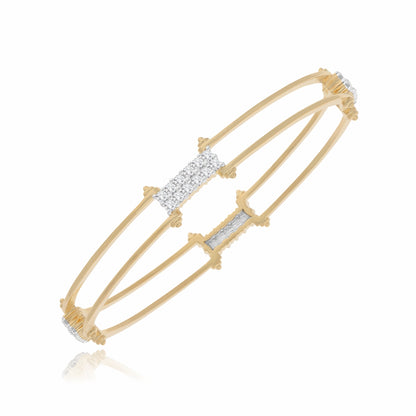 Urban Trails Lab Grown Diamond Bangle
