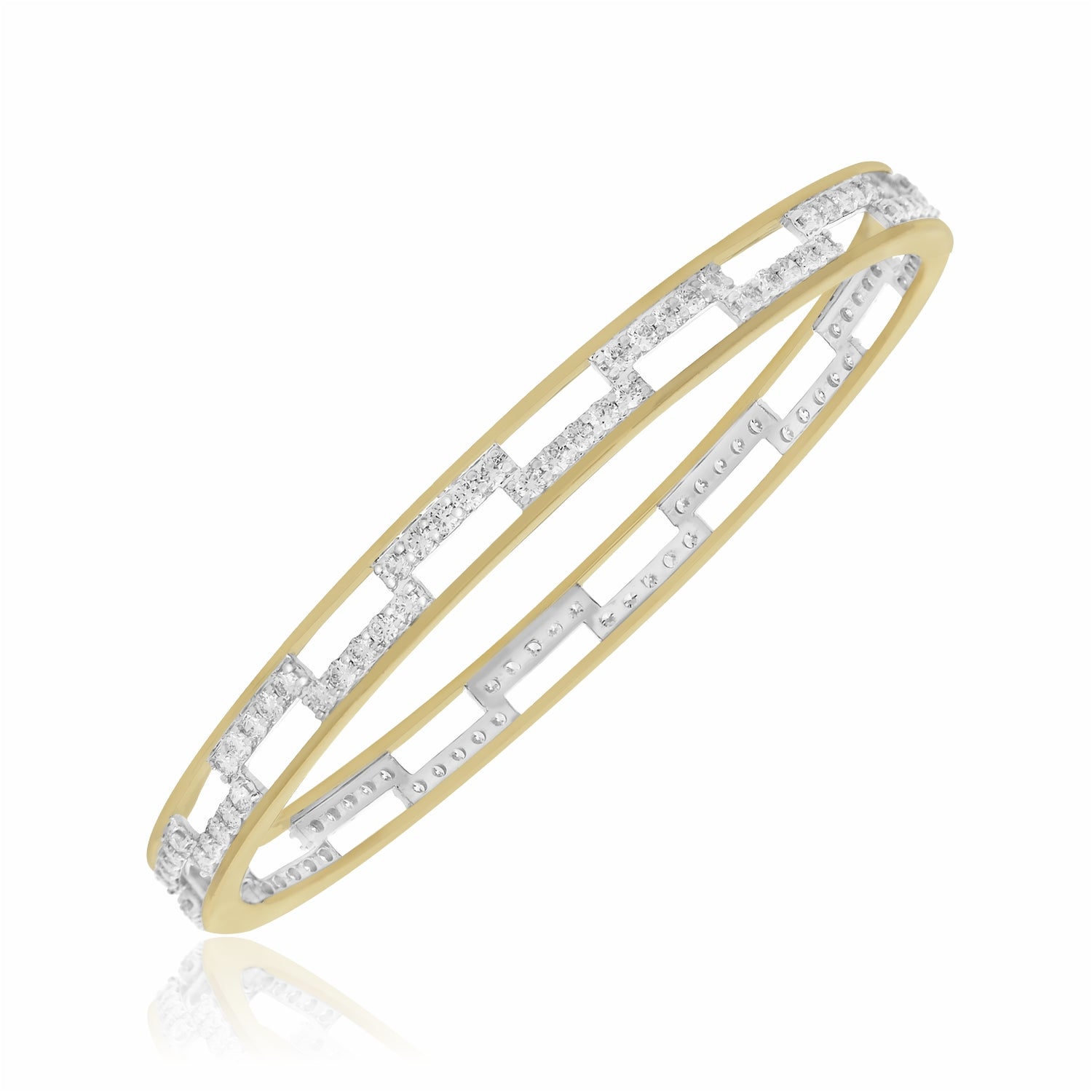 Urban Maze Lab Grown Diamond Bangle