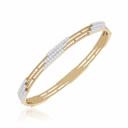 Skyline Spark Lab Grown Diamond Bangle