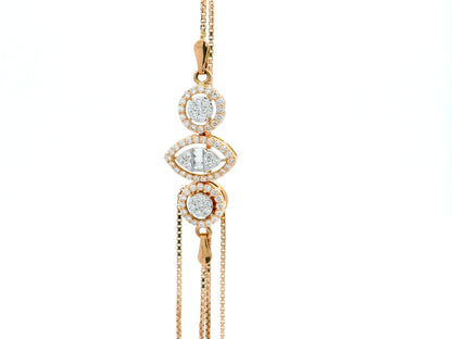 Celestial Harmony Lab Grown Diamond Bracelet