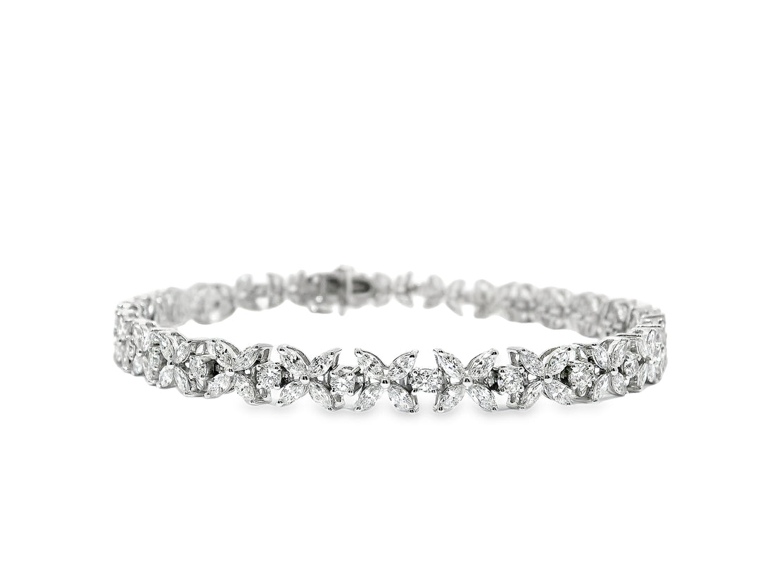 Lab Grown Diamond Bloom Bracelet