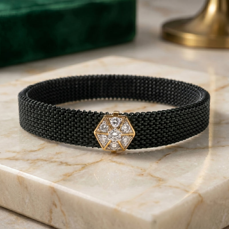 The Hex Lab Grown Diamond Bracelet