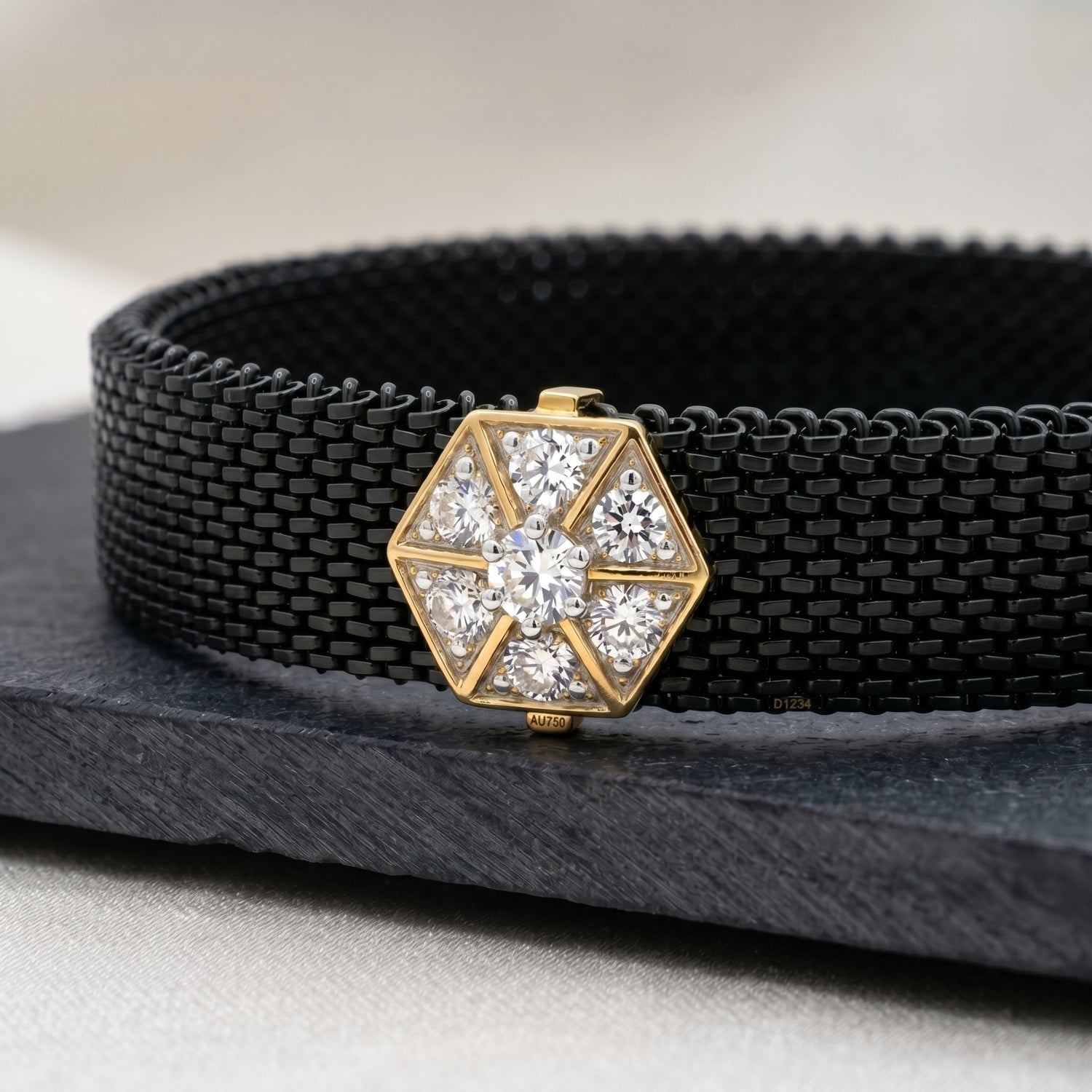 The Hex Lab Grown Diamond Bracelet