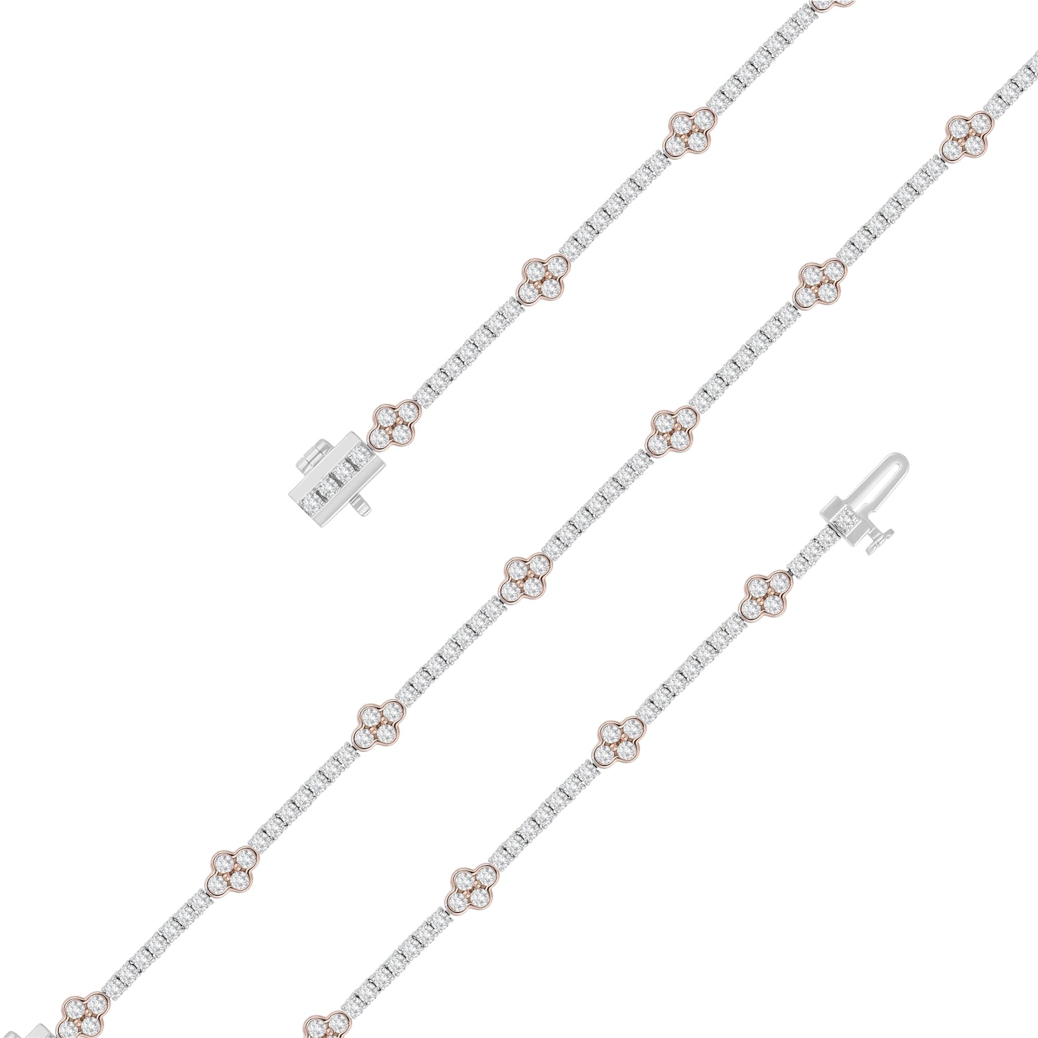 Fourfold Spark Lab Grown Diamond Bracele