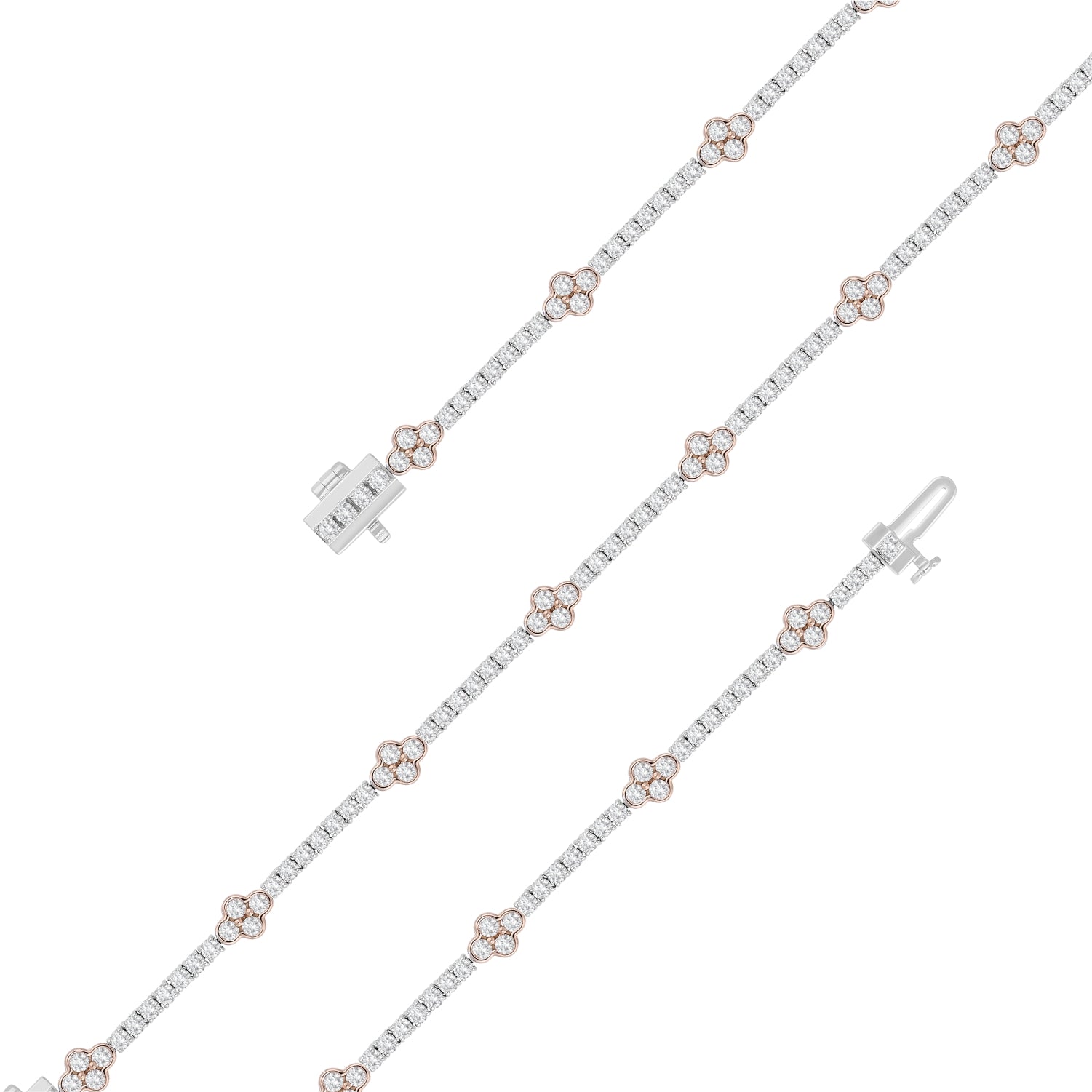 Fourfold Spark Lab Grown Diamond Bracele