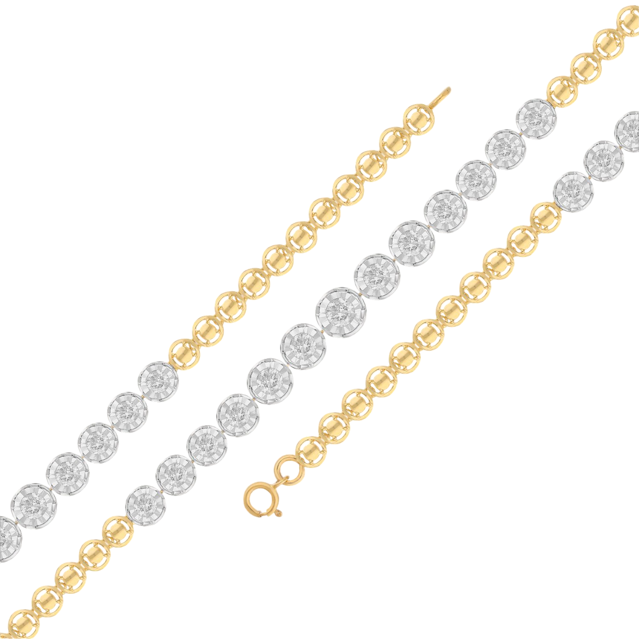 Solar Whispers Lab Grown Diamond Bracelet