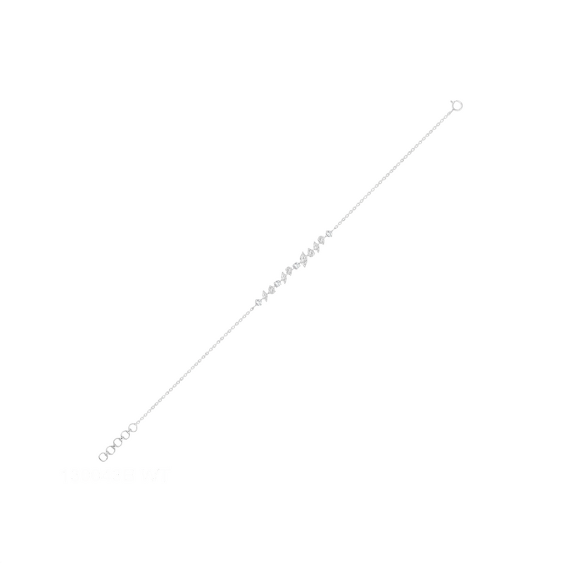 Icicle Glow Lab Grown Diamond Bracelet
