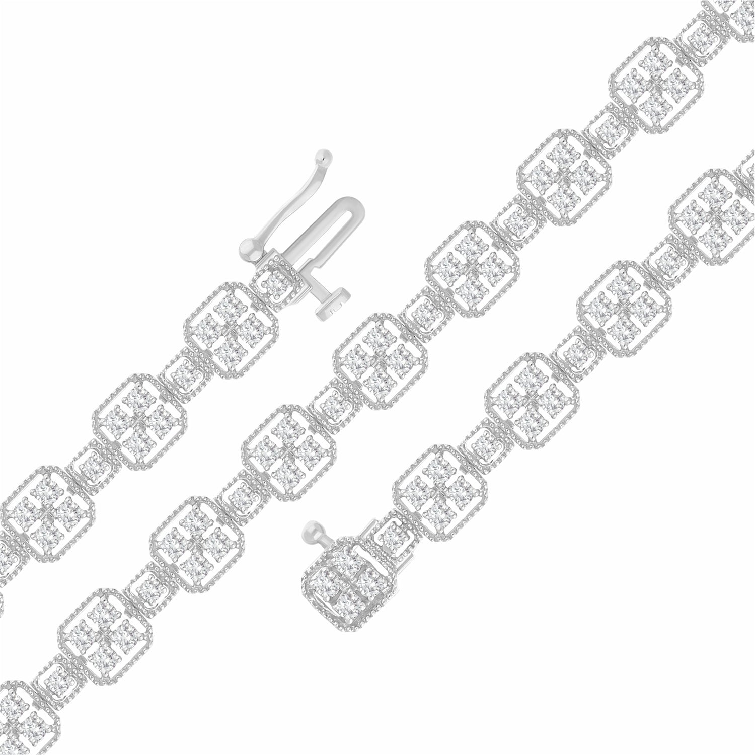 DecoGrid Lab Grown Diamond Bracelet