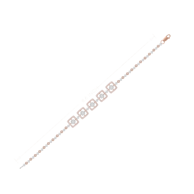 GlitzFrame Lab Grown Diamond Bracelet