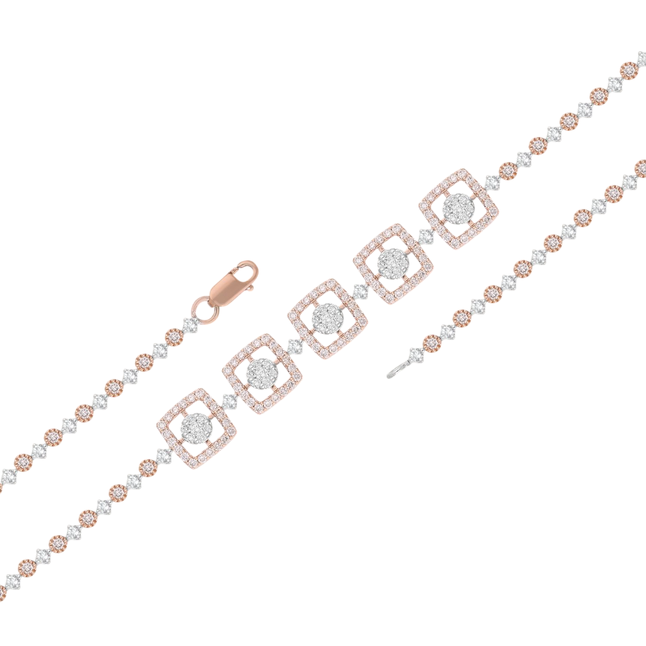 GlitzFrame Lab Grown Diamond Bracelet