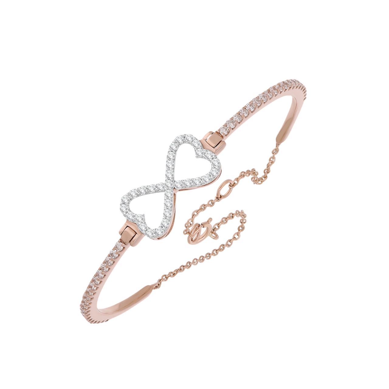 Infinite Love Lab Grown Diamond Bracelet
