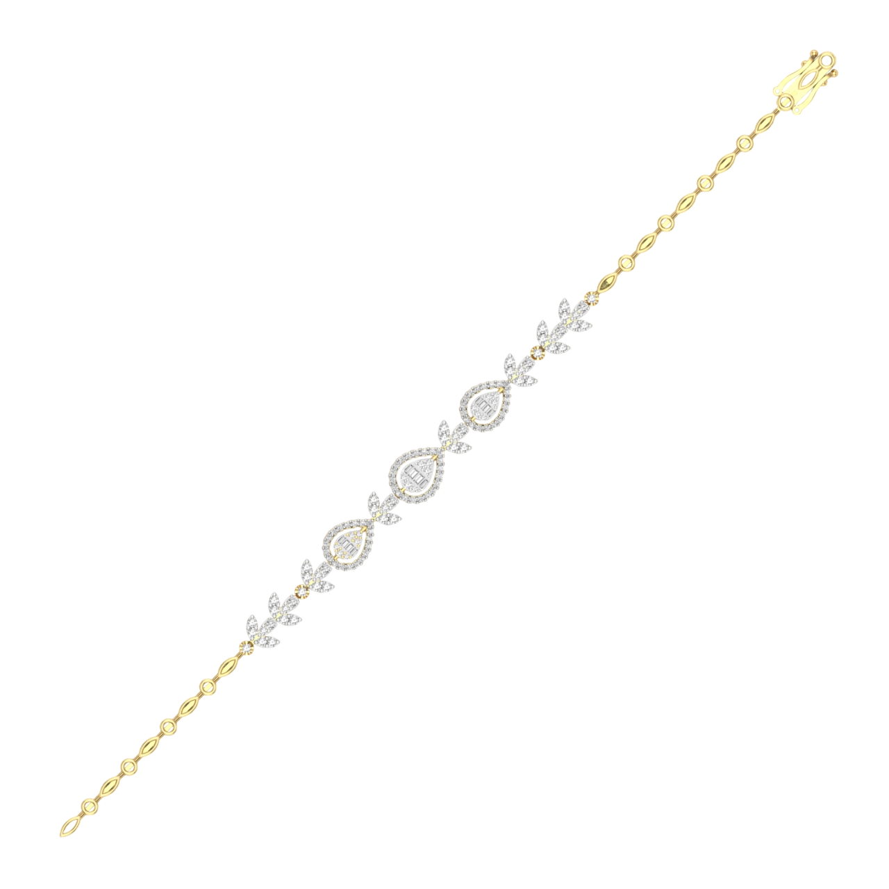 DewLeaf Lab Grown Diamond Bracelet