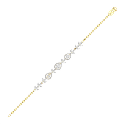 DewLeaf Lab Grown Diamond Bracelet