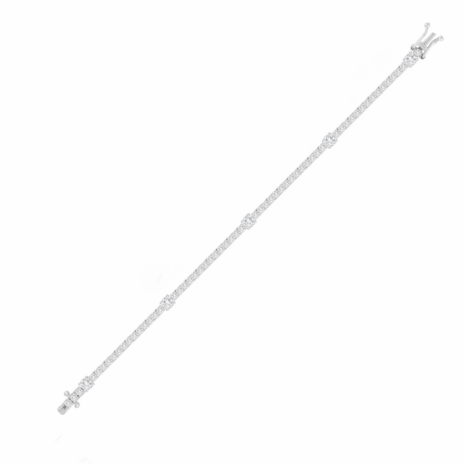 Prestige Station Lab Grown Diamond Bracelet