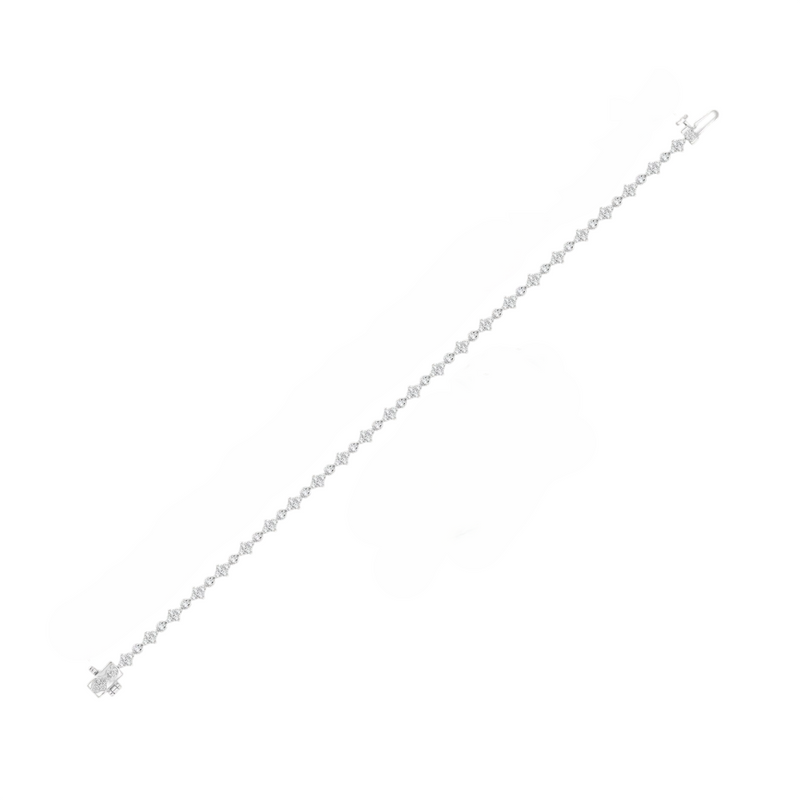 Signature Shimmer Link Lab Grown Diamond Bracelet