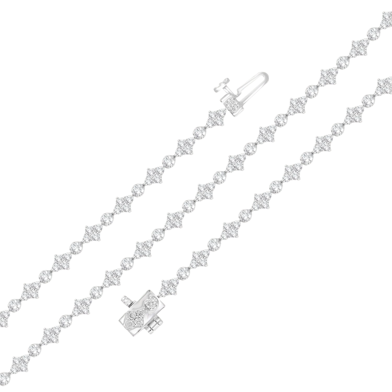 Signature Shimmer Link Lab Grown Diamond Bracelet