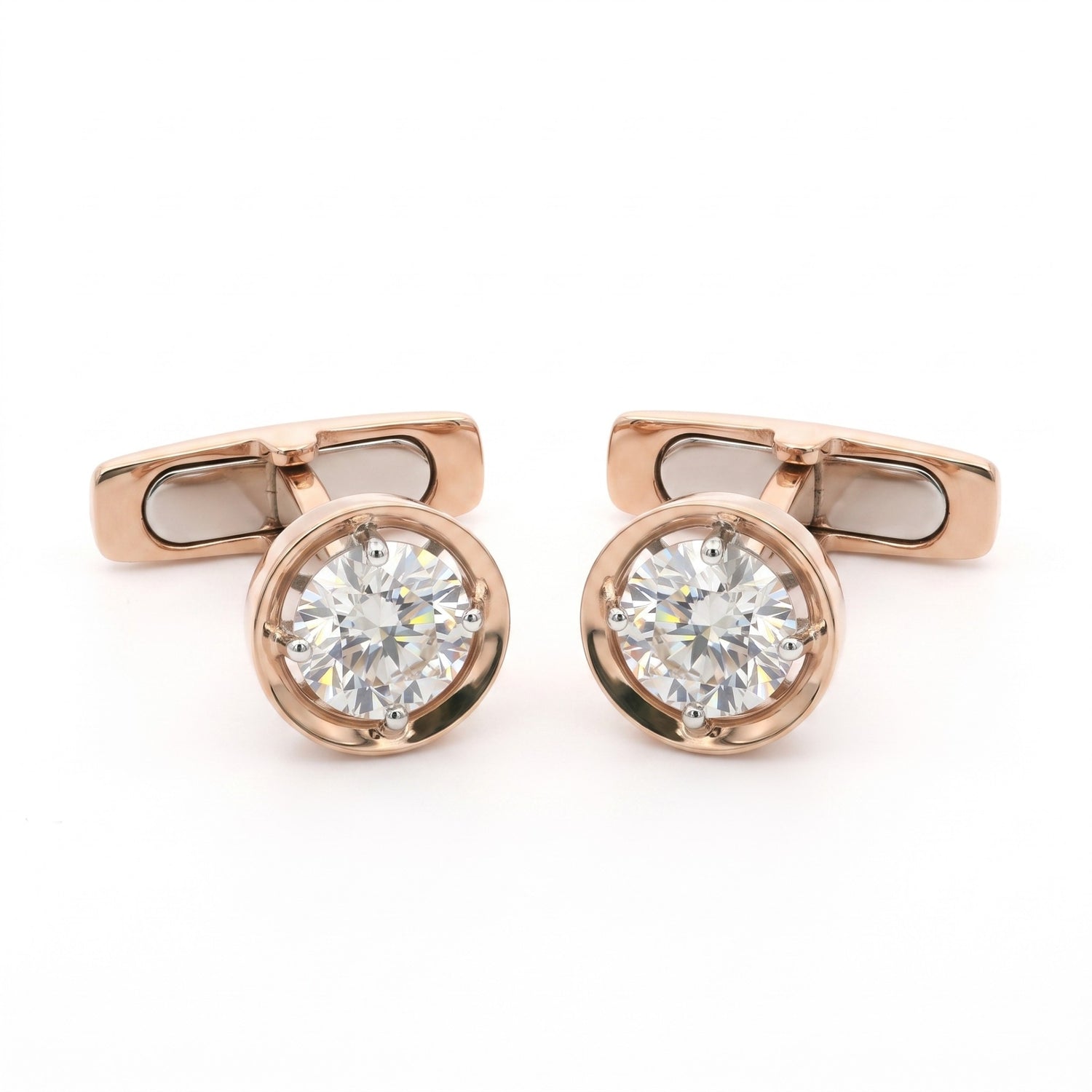 Centrix Lab Grown Diamond Cufflinks