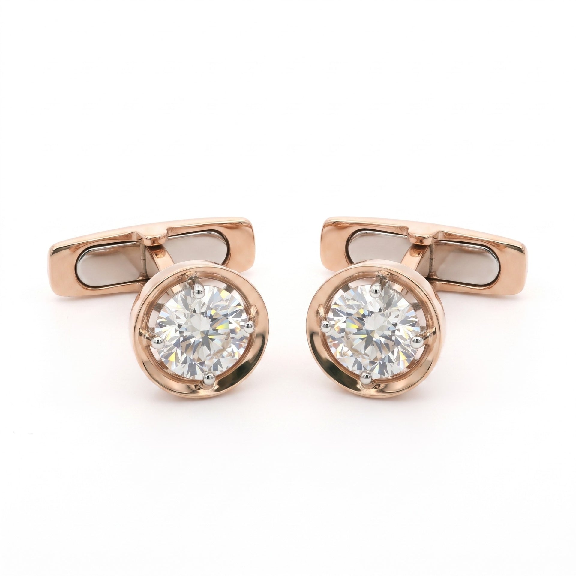 Centrix Lab Grown Diamond Cufflinks