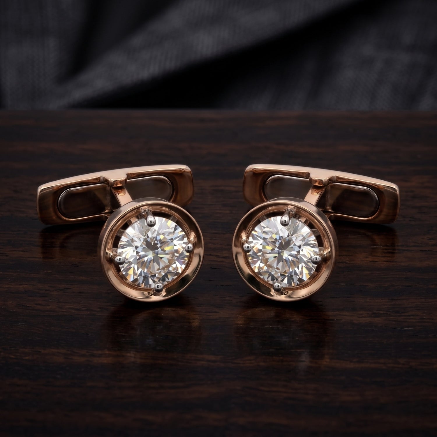 Centrix Lab Grown Diamond Cufflinks