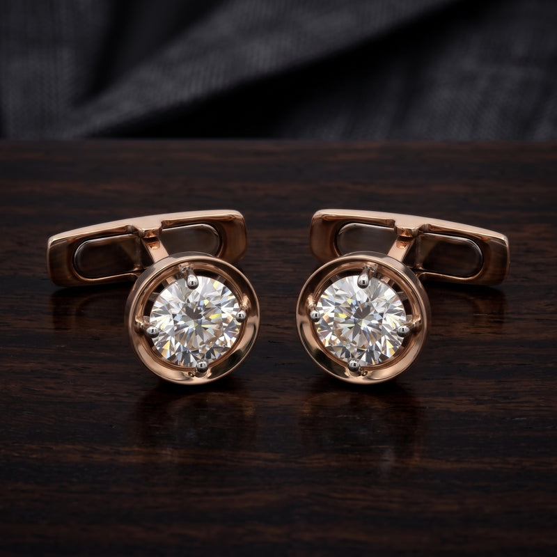 Centrix Lab Grown Diamond Cufflinks