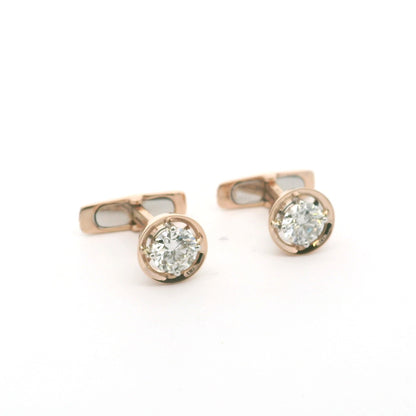 Centrix Lab Grown Diamond Cufflinks