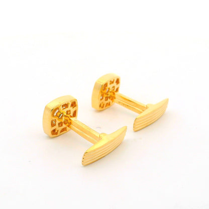 Bespoke Bold Lab Grown Diamond Cufflinks