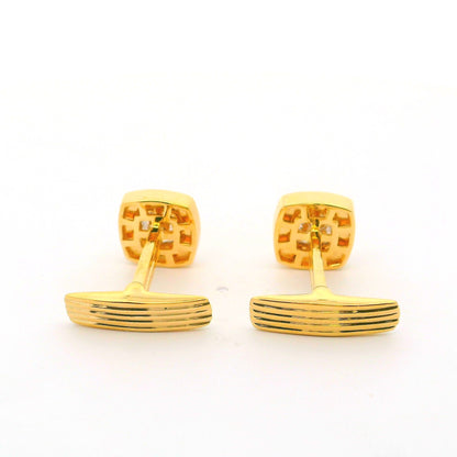 Bespoke Bold Lab Grown Diamond Cufflinks