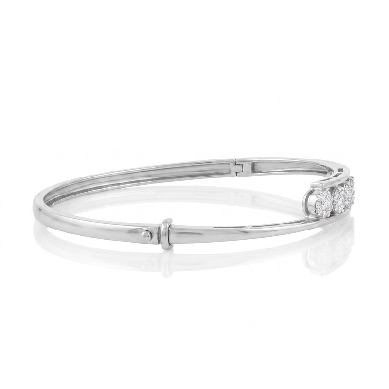 Orbital Lab Grown Diamond Bangle