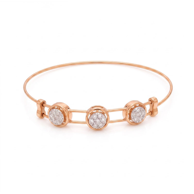Galaxy Cluster Lab Grown Diamond Bangle