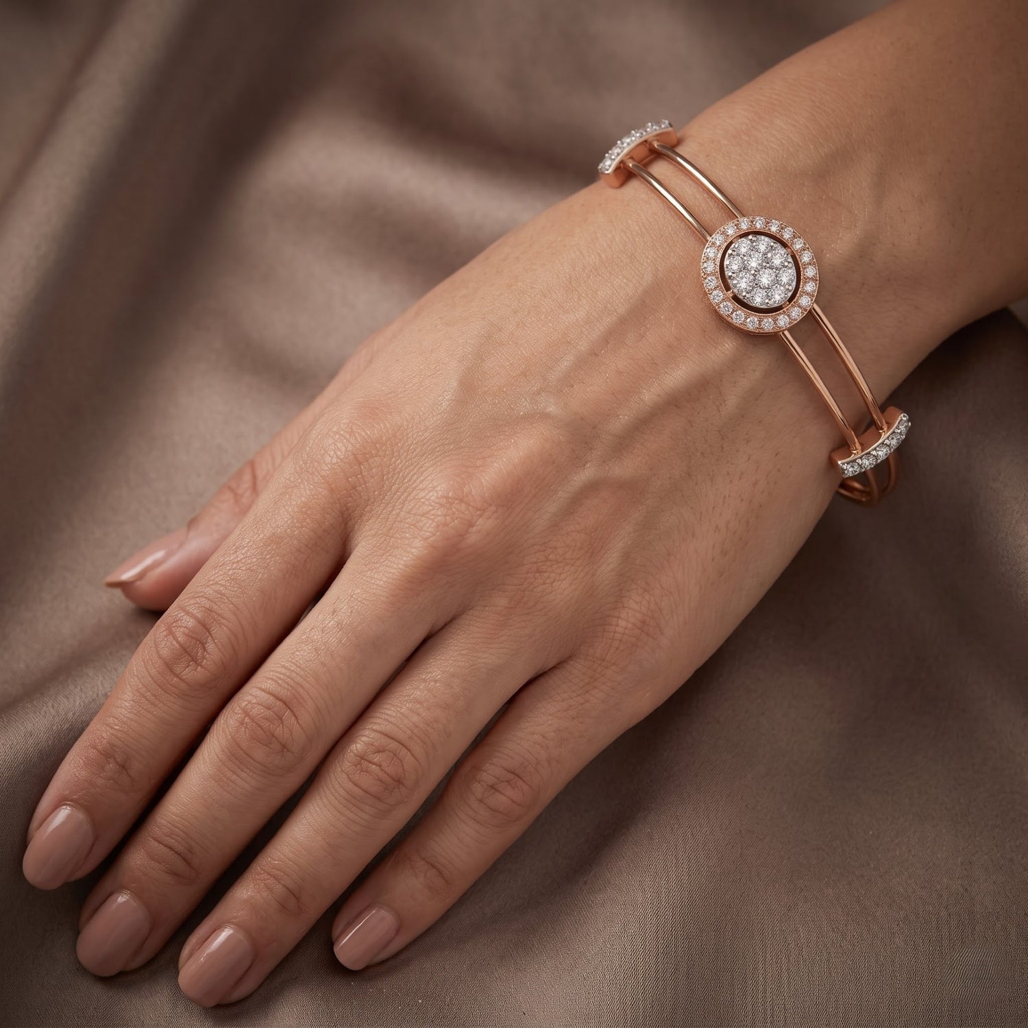 Eternal Shine Lab Grown Diamond Bangle