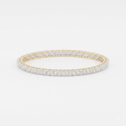 Mirrorlight Array Lab Grown Diamond Bangle