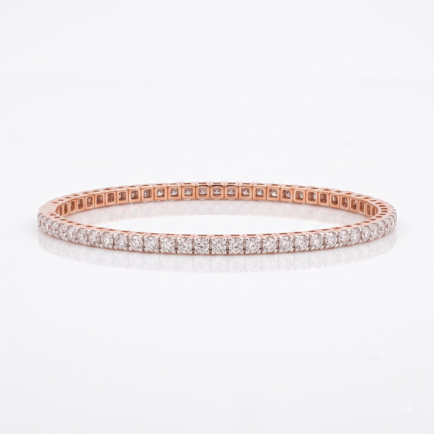 Unity Line Lab Grown Diamond Bangle